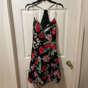Size 15 Floral Formal Dress